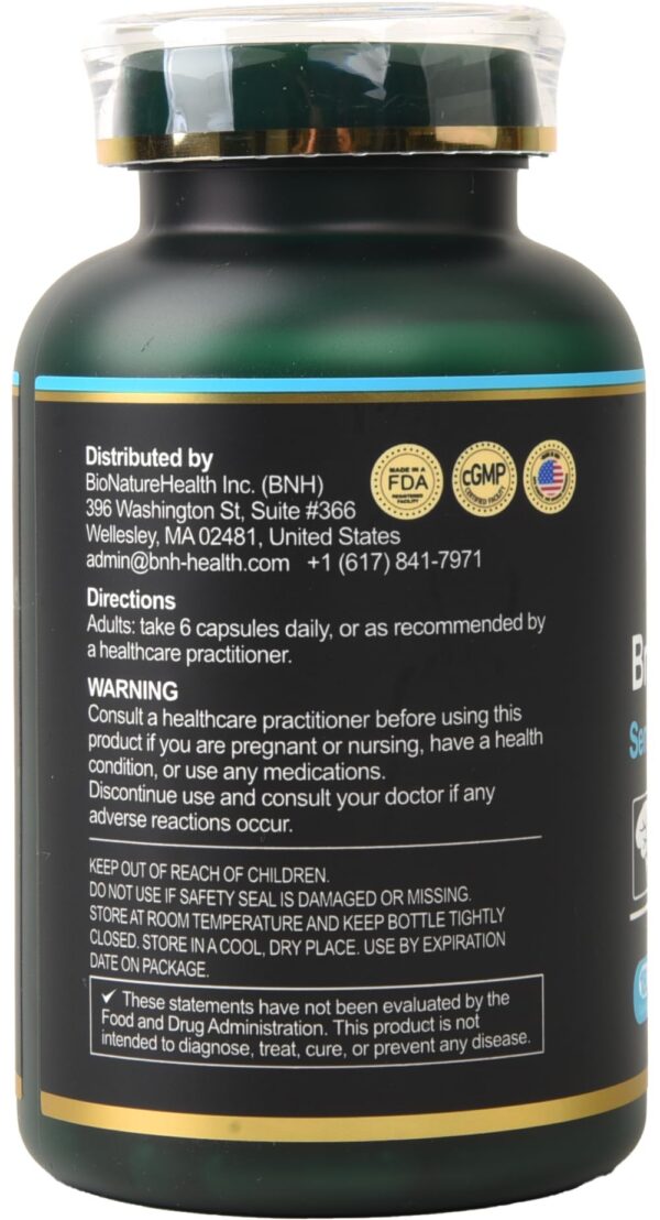 Version 1.0.0 Cápsulas de Brain Blossom sobre fondo blanco