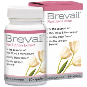Cápsulas Brevail para salud mamaria y equilibrio hormonal