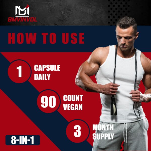 Cápsulas y caja BMVINVOL Horny Goat Weed
