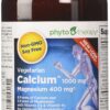 Cápsulas de calcio y magnesio Phyto-Therapy envase frontal