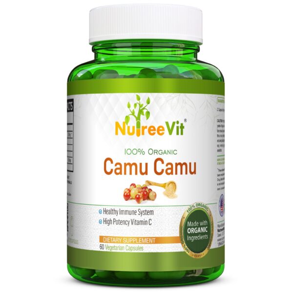 Cápsulas de Camu Camu orgánico 500mg NutreeVit