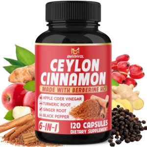 Version 1.0.0 Cápsulas de canela de Ceilán con ingredientes naturales y antioxidantes