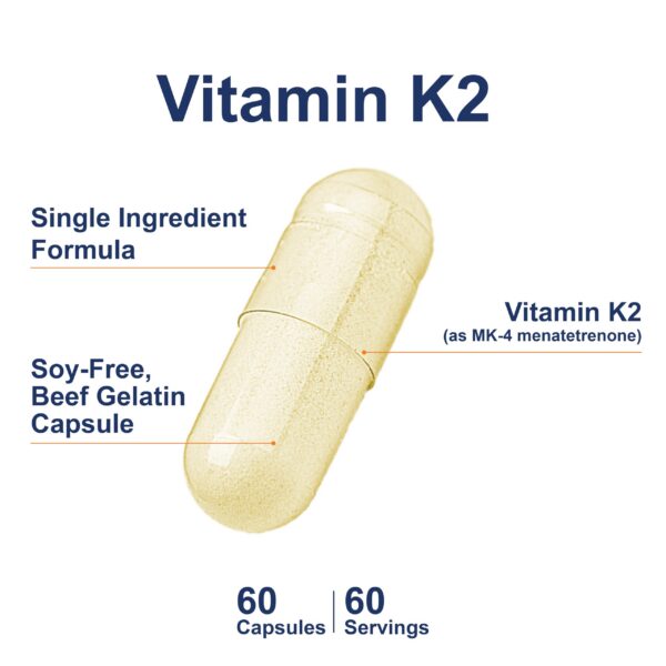 Cápsulas Carlson Vitamina K2 MK-4