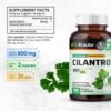 Cápsulas de cilantro BIO KRAUTER para antioxidantes y salud