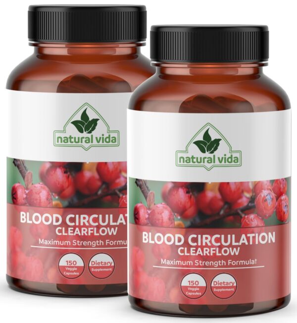 Version 1.0.0 Cápsulas para circulación con espino y jengibre Natural Vida