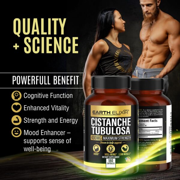 Version 1.0.0 Cápsulas de Cistanche Tubulosa Earth Elixir