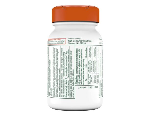 Cápsulas Citrucel fibra metilcelulosa alivio irregularidad