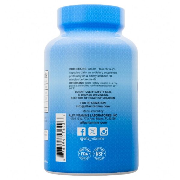 Capsulas de colageno hidrolizado Alfa Vitamins