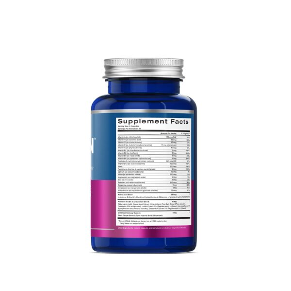 Version 1.0.0 Cápsulas Complete Woman rápida absorción salud femenina