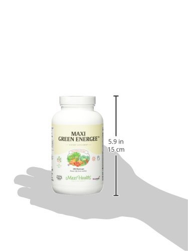 Cápsulas en contenedor Maxi Health Green Energee