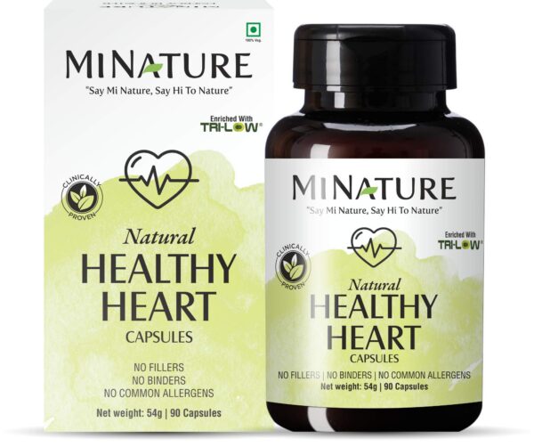 Cápsulas de corazón saludable mi Nature con TRI-Low