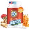 Cápsulas Cordyceps suplemento energía inmunidad natural 1