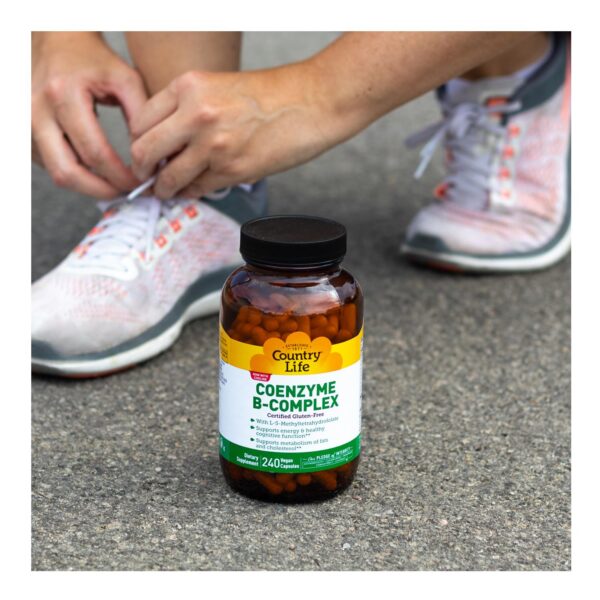 Cápsulas Country Life Complejo B-Coenzima detalle