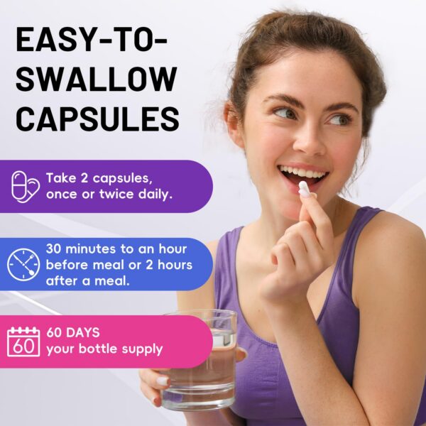 Cápsulas para crecimiento de cabello LABJD biotina y queratina