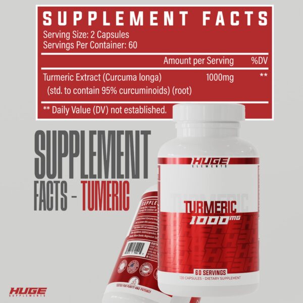 Version 1.0.0 Cápsulas de cúrcuma antiinflamatoria Huge Supplements