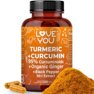 Cápsulas de cúrcuma y curcuminoides para soporte articular