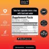 Cápsulas de cúrcuma y jengibre Envy Nutrition saludable