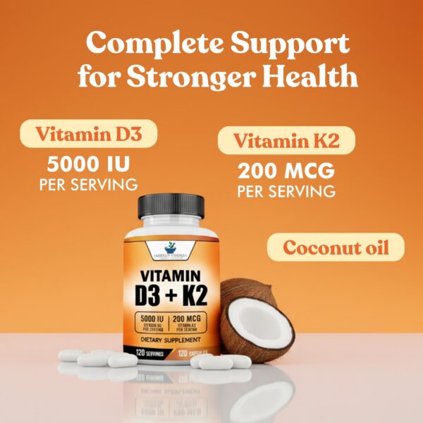 Cápsulas de suplemento sobre fondo