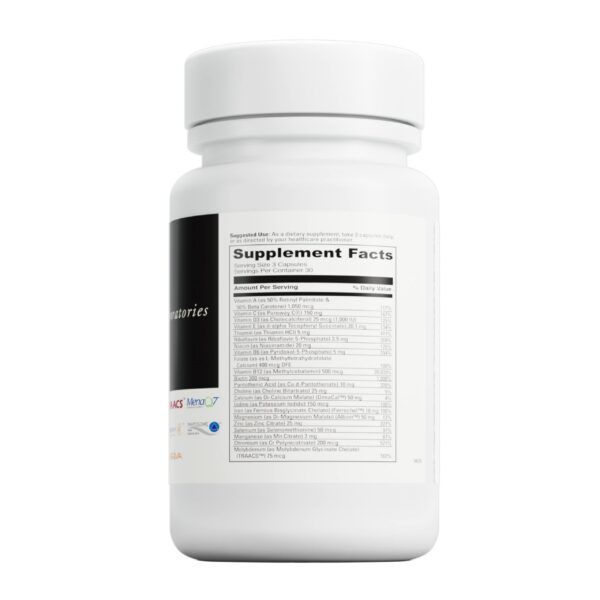 Cápsulas DAVINCI Labs soporte salud femenina hormonas y visión