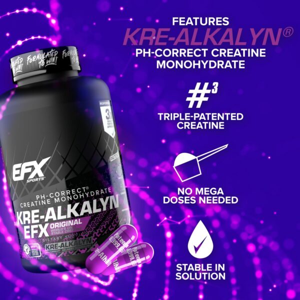 Version 1.0.0 Cápsulas deportivas Kre-Alkalyn de EFX Sports