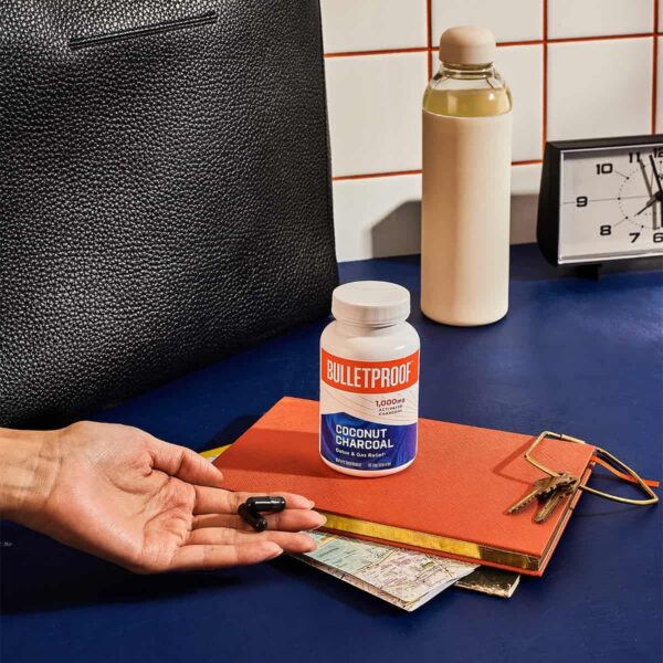 Cápsulas detox carbón activo coco Bulletproof