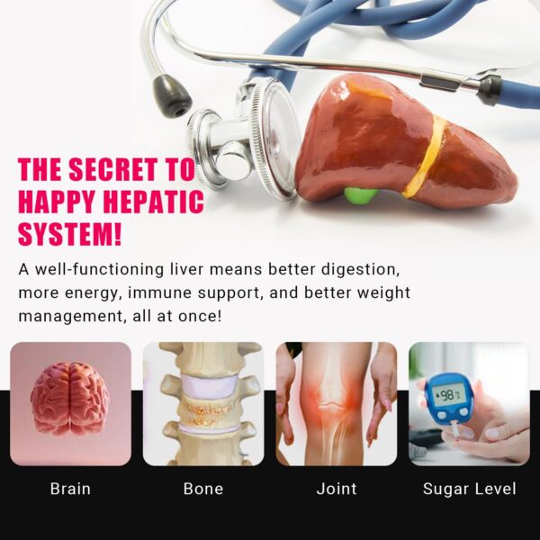 Cápsulas para detoxificación y soporte hepático Ancient Bliss