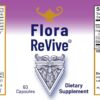 Cápsulas diarias probióticas Flora Revive para salud intestinal