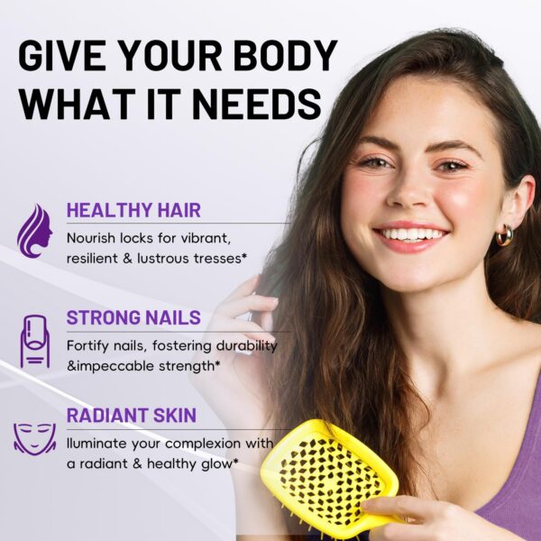 Cápsulas dieta belleza biotina, colágeno y ácido hialurónico