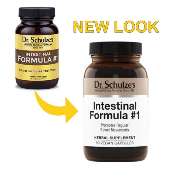 Cápsulas Dr Schulze laxantes para colon salud intestinal 90 caps