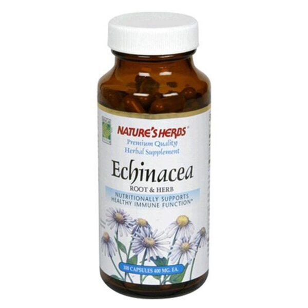 Version 1.0.0 Cápsulas Echinacea 400 mg 100 unidades Nature's Herbs