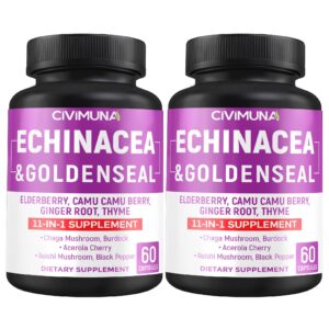 Cápsulas de Echinacea CIVIMUNA 120 unidades paquete