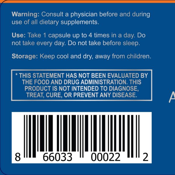 Cápsulas energéticas Thrivous Surge fórmula científica clínica