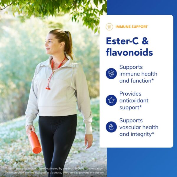 Capsulas Ester-C de vitamina C