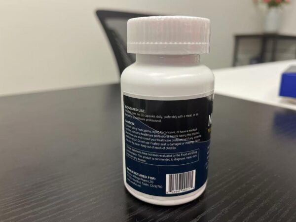 Cápsulas para estrés y descanso nocturno