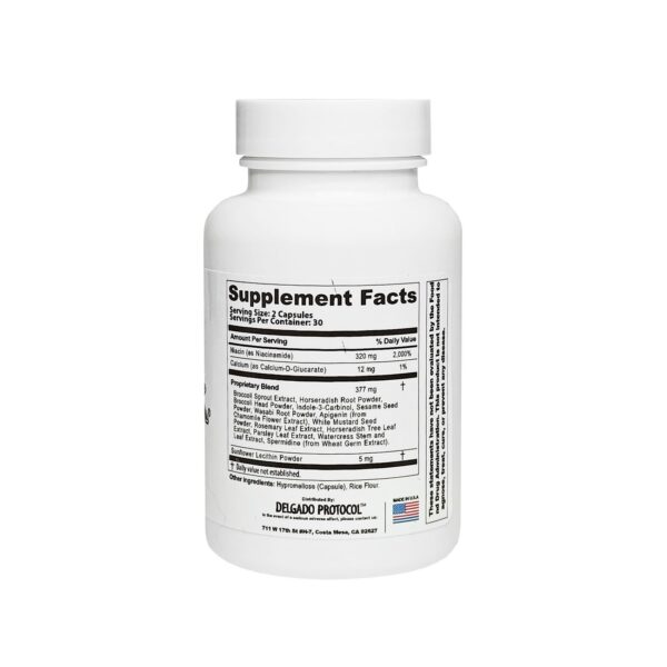 Cápsulas EstroBlock Vitality para salud celular y detox