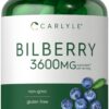 Cápsulas de extracto de arándano Carlyle frasco