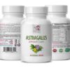 Cápsulas de extracto de Astrágalo para apoyo al bienestar