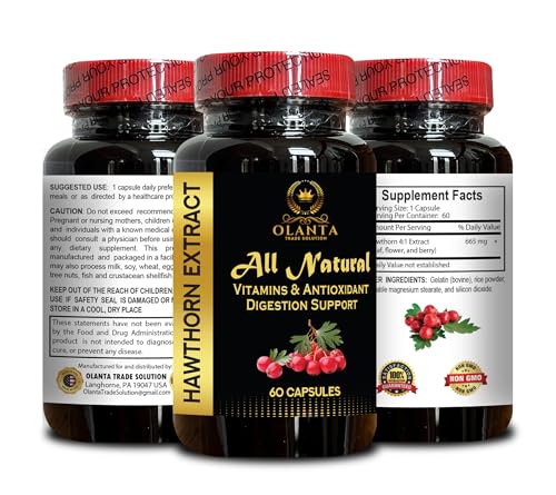 Cápsulas de Extracto de Bayas de Espino