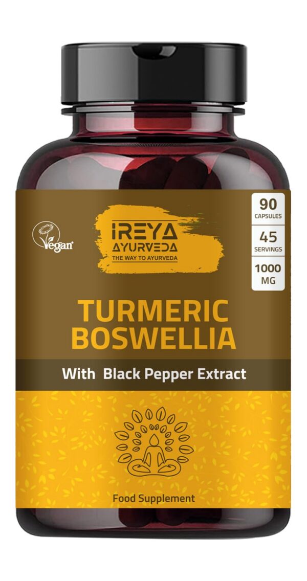 Version 1.0.0 Cápsulas de extracto de Boswellia 1000 mg con cúrcuma