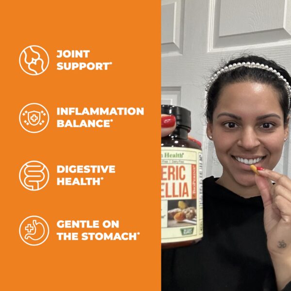 Cápsulas con extracto estándar de boswellia y curcuminoides