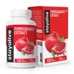 Cápsulas de extracto de granada 20:1 para antioxidantes y salud