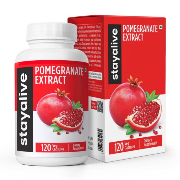 Cápsulas de extracto de granada 20:1 para antioxidantes y salud
