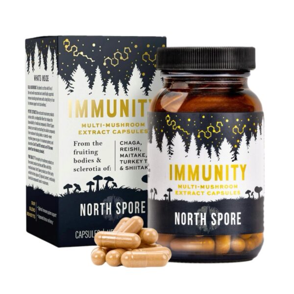 Cápsulas de Extracto de Hongos North Spore
