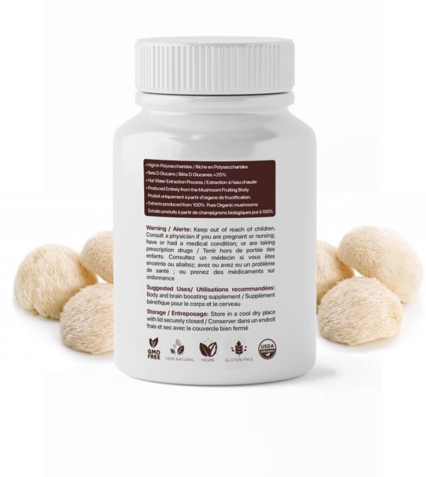 Empaque suplemento Melena de León Pacific Rim