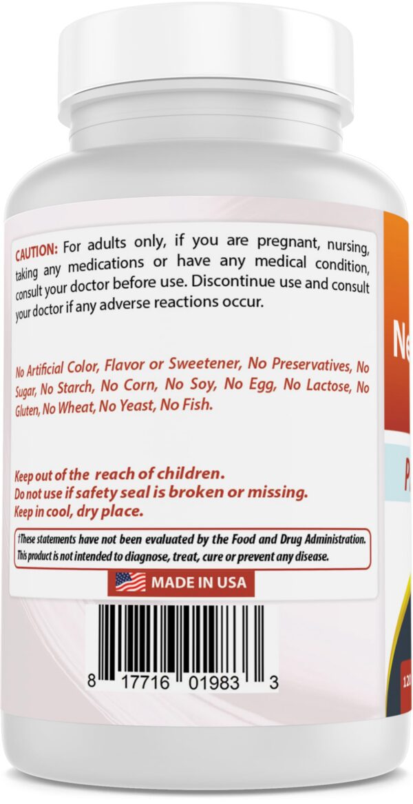 Version 1.0.0 Cápsulas extracto ortiga Best Naturals lado