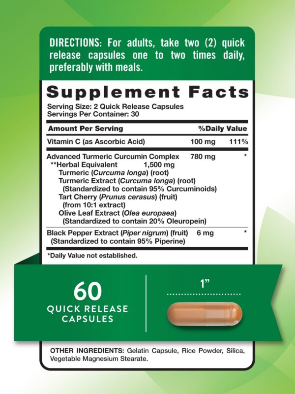Cápsulas con extracto de pimienta negra y hoja de olivo para absorción