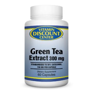 Cápsulas de extracto de té verde Vitamin Discount Center