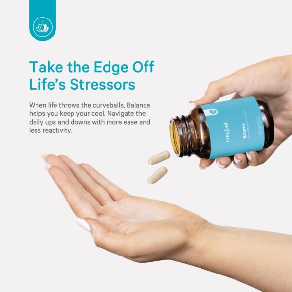 Capsulas de extractos naturales para controlar cortisol y promover calma