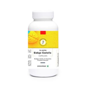 Cápsulas FiG Nutra Ginkgo-Centella suplementan memoria y circulación