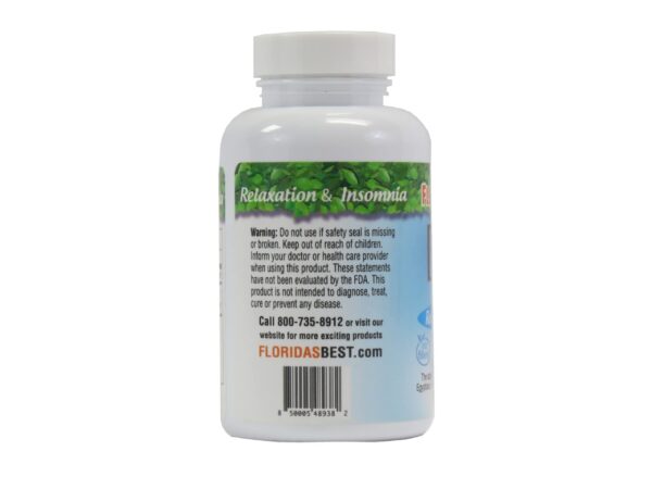 Cápsulas FLORIDA'S BEST no crean hábito para dormir
